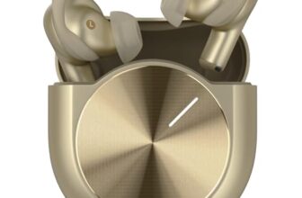 Noise Master Buds 2 with Sound by Bose (2026),51dB Adaptive ANC, Hi-Res LHDC Audio,360° Spatial Audio with Head Tracking, 6-mic ENC, Dual Pairing, Fast Charge & BT v6.1 (Aurum)