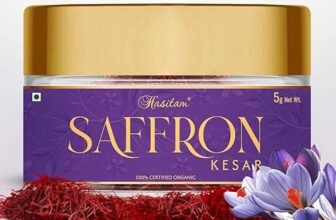 Hasitam (5gm) Pure Original Kashmiri Saffron/Kesar/Kumkuma Puvvu | Certified highest Grade A | Saffron for pregnant women, Pooja rituals & Food aroma