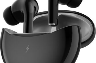 Fire-Boltt Aero TWS Earbuds, Custom EQ Profiles, 50H Battery, Quad Mic ENC, BT 5.4 13mm Bluetooth(Black, True Wireless)