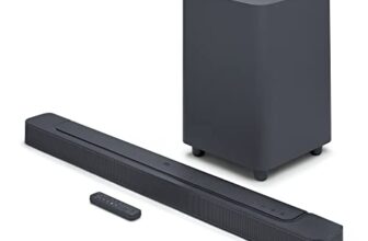 JBL Bar 500 Pro Dolby Atmos® Soundbar with Wireless Subwoofer, 5.1 Channel, 3D Surround, Multibeam™, HDMI eARC with 4K Dolby Vision Pass-Through, One App, Bluetooth, Wi-Fi & Optical Input (590W)