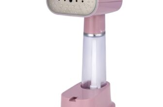 Bajaj Steam Majesty 1000 W Garment Steamer Up to 18 G/Min Steam Output | 150 Ml Water Tank | Ceramic Coated Soleplate | 2 Year Warranty 【Lilac】