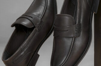 RED TAPE Formal Loafers for Men | Real Leather Shoes With Low-cut Pattern Loafers For Men(Brown , 10)