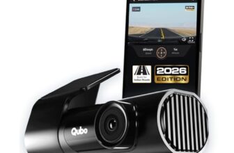 Qubo Pro X DashCam (2026 Edition) | 2K Resolution FHD+ | Doubles up as in-Cabin Camera|NightPulse Vision | Wide FOV | Supercapacitor | Built in Wi-Fi, Mic | Up to 1TB Storage | Built for Indian Roads