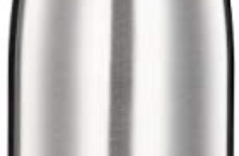 Amazon Brand – Solimo Stainless Steel Insulated 24 Hours Hot or Cold Bottle Flask, 1000 ml, Silver