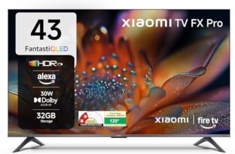 Xiaomi 108 cm (43 inch) FX Pro QLED Ultra HD 4K Smart Fire TV L43MB-FPIN