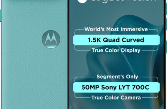 MOTOROLA Edge 60 Fusion 5G (PANTONE Amazonite, 128 GB)(8 GB RAM)