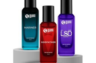 Beardo Intense Blend Trio- LSD,Mariner & GodFather Perfume for Men (20ml x 3) | Long Lasting Fragrance | Long Lasting Perfume for Men | Gift for Men | Gift for Friend
