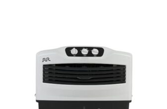 RR 50 Ltr Window Air Cooler | Cooler with High Air Delivery, Wood Wool Pads | Room Cooler with Inverter Compatibility| 1 year Warranty