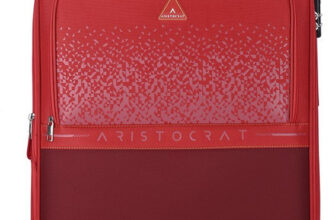 ARISTOCRAT Drift Check-in Trolley Bag | Soft Luggage | Combination Lock with Sturdy Zipper Expandable  Check-in Suitcase 8 Wheels – 28 inch