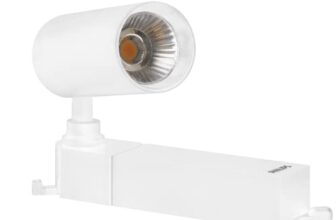 PHILIPS 10-watt Ceiling Spot White Track Light | Indoor Ceiling Focus Light with Flexible Rotatable Head for Kitchen, Living Room & Display Shops | Warm White, Pack of 1