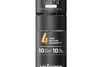 IFB Smart Choice 331L, 3 Star, Tru Convertible 12-in-1, Advanced Inverter Compressor, Frost Free Double Door Refrigerator, WiFi Enabled, 4-Year Machine Warranty (IFBFF-3833DKSETU, Metal Black)