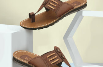 FLITE Men Sandals(Brown , 10)