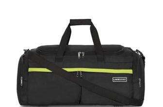 Lavie Sport Epitome 65 cms Duffle Bag | Sturdy Airbag Duffle | Spacious Gym Duffle Bag