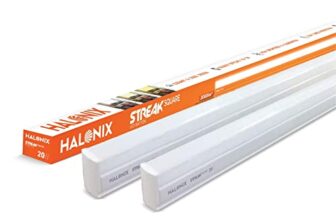 Halonix 20W LED Cool White Batten, Pack Of 2, (Streak Squar), B22D