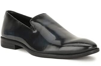 Bata Men’s Leather Platform Formal Shoes | Blue | 7 UK