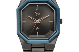 Fastrack Vyb Pioneer with Quartz Analog Grey Dial Grey Alloy Strap Watch for Men – FV30048KM01W