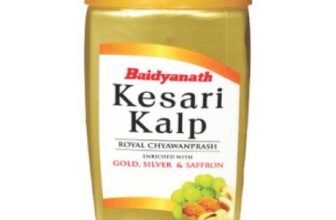 Baidyanath Kesari Kalp Royal Chyawanprash (500 g) | Ayurvedic Immunity and Energy Booster Infused with Gold & Saffron | Ayurvedic Health supplement (Pack of 1)