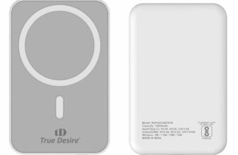 True Desire 10000 Mah Magsafe Wireless Power Bank 15w Wireless &22.5 watts Wired Charging for iPhone 12 and Above