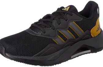 adidas Mens Courun Avant M CBLACK/GRESIX/OLDGOL Running Shoe – 8 UK (IQ8890)
