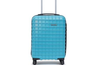 YAYAVAR Hard Luggage Cabin Size Teal Suitcase – Lyon