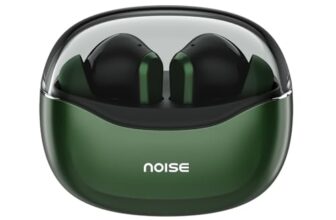 Noise Newly Launched Buds VS601 in Ear Truly Wireless Earbuds with 50H of Playtime, Transparent Case Lid, Quad Mic ENC, Dual Device Pairing, 10Mm Driver, BT V5.3 (Emerald Green)