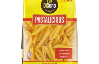 DiSano Penne Pasta, 1Kg, 100% Durum Wheat, No Maida, Source of Protein & Fiber.