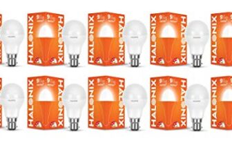 Halonix 9W B22 LED Cool White Bulb, Pack of 10