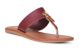 Bata Vintage Th E Women’s Red Ballerina – 7 UK (5515923)