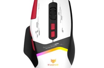 EvoFox Blaze 2 Wired Gaming Mouse | High Performance 1000Hz Polling Rate, Upto 12,800 DPI, RGB Lighting, 8 Programmable Buttons, Software Support with On-Board Memory, Durable Huano Switches