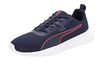 PUMA | Walk Max Men’s Walking Shoes | Navy-for All Time Red | 7UK