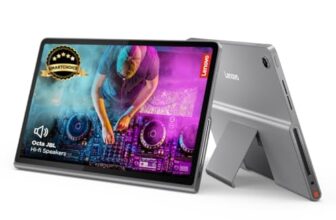 Lenovo (Smartchoice) Tab Plus with Octa JBL Hi-Fi Speakers| 8 GB RAM, 256 GB ROM| 11.5 Inch, 2K, 90 Hz Refresh| Wi-Fi Tablet| Android 14| 45 W Fast Charger| Built-in Kickstand| Color: Luna Grey