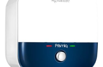 RR Signature Prismiq 15L Storage Water Heater |Glass Line Tank|8 Bar, High Rise Buildings |2 Yr Warranty on Product & 8 Yr on Tank by RR | Free Installation & Pipes