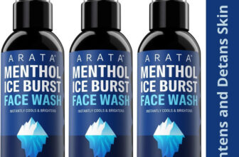 ARATA Menthol Ice Burst with 1% Salicylic Acid | Fights Pimples & Acne| All Skin Types Face wash Face Wash(300 ml)