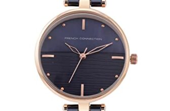 French Connection Women’s Cherie Analog Watch Blue Strap-FCN00030E