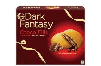 Sunfeast Dark Fantasy Choco Fills, 460g Original Filled Cookies with Choco Crème | Perfect Snack