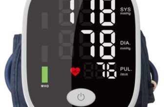 Vandelay (UK) BP900 Blood Pressure Monitor – Fully automatic BP Machine (Black)