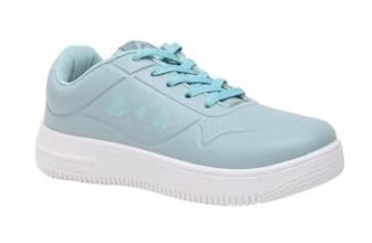 Impakto Leaf Sprint Women’s Casual White Stylish Sneakers Trendy & Lightweight Design AS4057