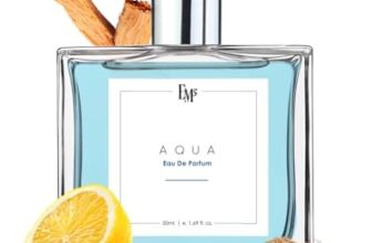EM5 Aqua EDP Perfume Spray for Men | Aromatic Fresh Spicy Accords | Strong and Long Lasting Fragrance | Luxury Gift for Him