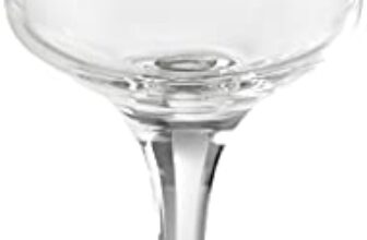 Amazon Brand – Solimo Wine Glass Set, 310ml, Set of 6, Transparent