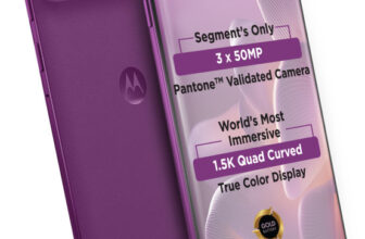 MOTOROLA Edge 60 Pro (Pantone Sparkling Grape, 256 GB)(8 GB RAM)