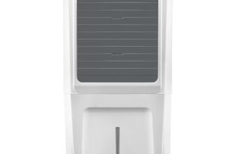 Orient Electric Durachill 40 L Portable Air Cooler For Home | Densenest Honeycomb Pads |More Air Delivery | Fully Collapsible Louvers |Inverter Compatible | 1 Year Warranty by Orient | White & Grey