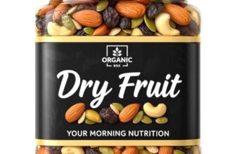 Organic Box 100% Natural and Premium Healthy Mix Dry Fruits and Nuts Healthy for Every Occasion Fresh and Healthy Dry Fruits (1000 Gram) – Diwali Gift Pack