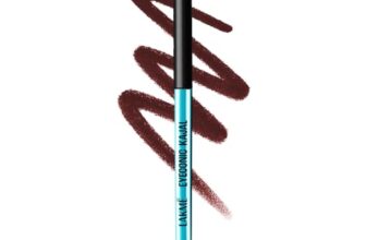 Lakme 9-5 Eyeconic Kajal, Classic Brown, Smudgeproof and Waterproof that lasts upto 24H, for 2x dark pigment, 0.35g