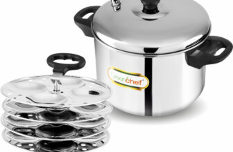 Greenchef Vesta Induction Idli Maker(4 Plates , 16 Idlis )