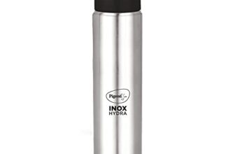 Pigeon by Stovekraft Stainless Steel INOX Hydra 1000 Drinking Water Bottle 900 ml – Silver (Pack of 1)