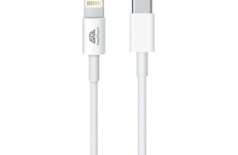 GearZTouch Type C To I 20W Fast Charging Cable & 480Mbps Data Transfer Speed for iPhone 14/13/12/12 PRO Max/12Mini/11/11PRO/XS/Max/XR/X/8/8Plus (White) 1.2M
