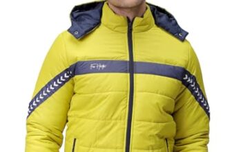The Indian Garage Co Men Yellow Slim Fit Mix & Match Jacket (Yellow_M)