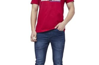 SF Jeans by Pantaloons Men’s Jogger Fit Jeans Dark Blue