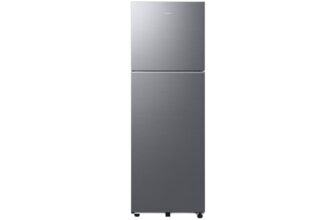 Samsung 256 L, 3 Star, Bespoke AI, Convertible, Digital Inverter Frost Free Double Door Refrigerator (RT80H30U3THL, Silver, Matt Doi Metal, 2026 Model)