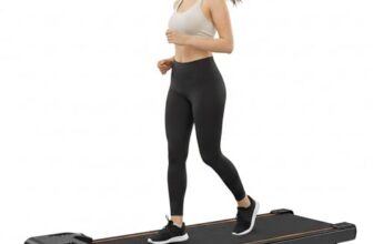 Durafit91 Compact Lite 2.5HP Peak BLDC Motor Walkpad Treadmill with Remote Control | 120 kg User Capacity Walking Pad| 6 km/h Max Speed | LED Display with Under-Desk Design | Home Use